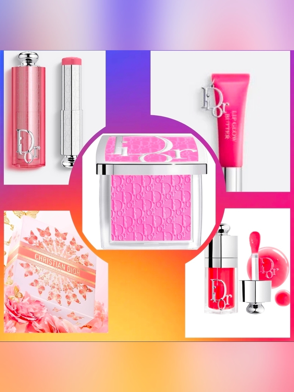 Dior Day-to-Date Makeup Look - Mother's Day Gift Set includes Gift's box. New💕